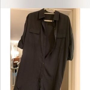 Lulu's Charcoal Shirt Jacket